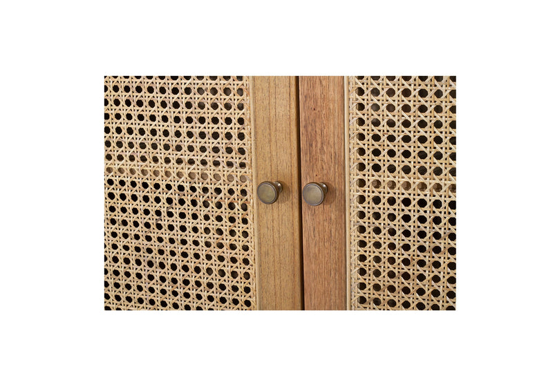 Hampton Six Door Sideboard – Weathered Oak