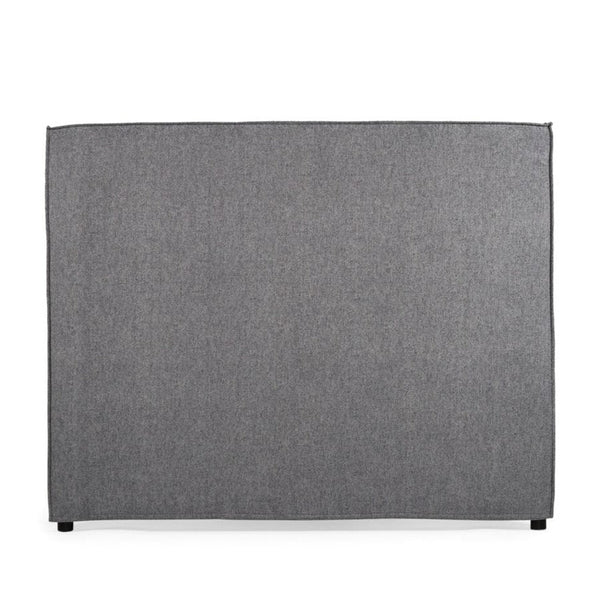 Hudson Upholstered Bedhead - Blue Grey