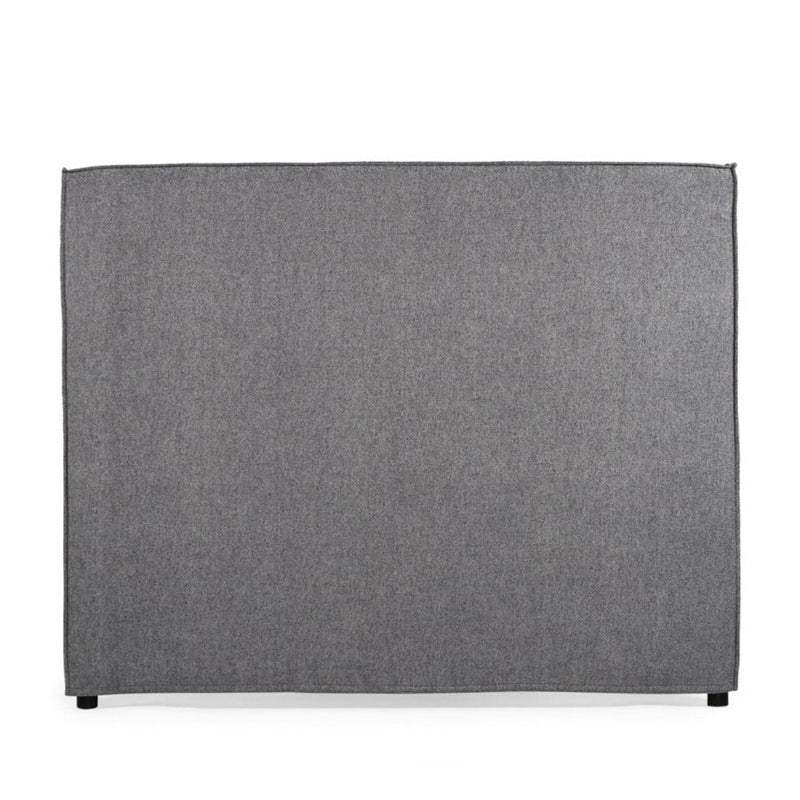 Hudson Upholstered Bedhead - Blue Grey