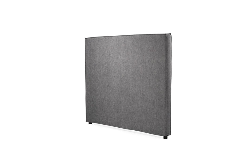 Hudson Upholstered Bedhead - Blue Grey