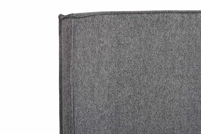 Hudson Upholstered Bedhead - Blue Grey