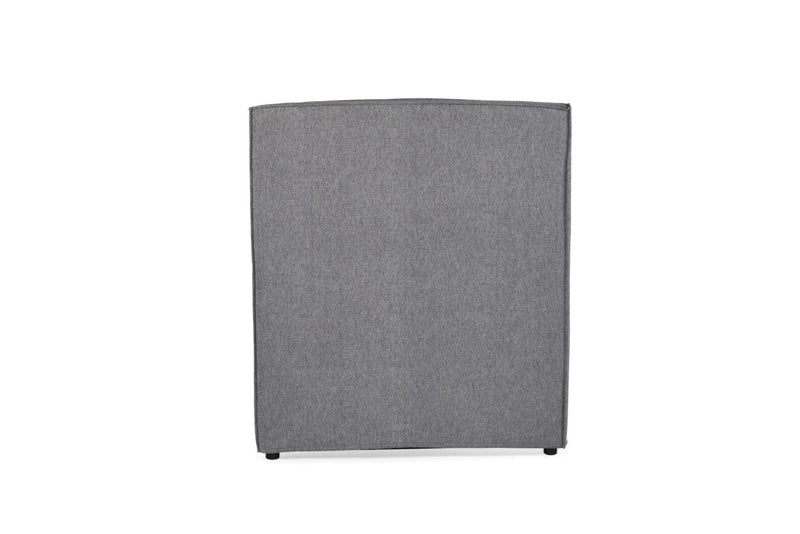 Hudson Upholstered Bedhead - Blue Grey