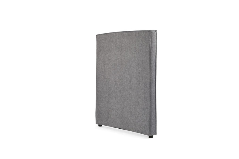 Hudson Upholstered Bedhead - Blue Grey