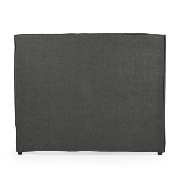Hudson Upholstered Bedhead - Charcoal