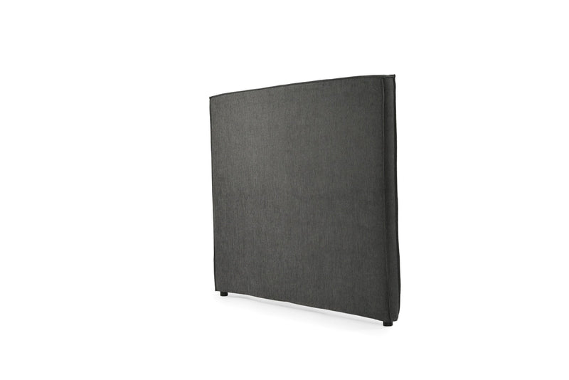 Hudson Upholstered Bedhead - Charcoal