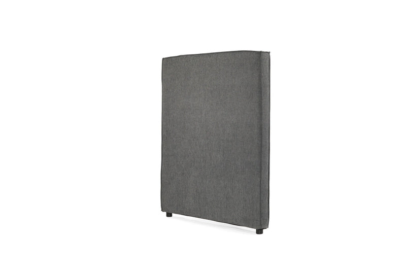 Hudson Upholstered Bedhead - Charcoal