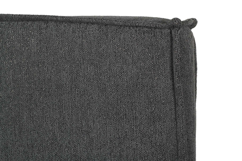 Hudson Upholstered Bedhead - Charcoal