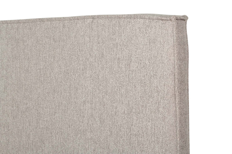 Hudson Upholstered Bedhead - Light Grey