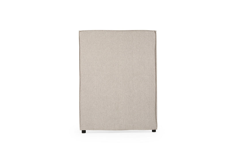 Hudson Upholstered Bedhead - Light Grey