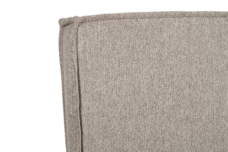Hudson Upholstered Bedhead - Light Grey