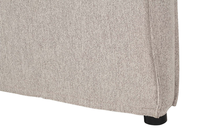 Hudson Upholstered Bedhead - Light Grey