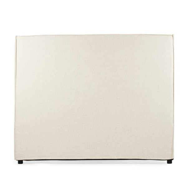 Hudson Upholstered Bedhead – Off Whitley