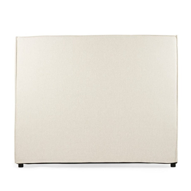 Hudson Upholstered Bedhead – Off Whitley