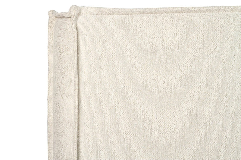 Hudson Upholstered Bedhead – Off Whitley