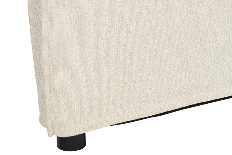 Hudson Upholstered Bedhead – Off Whitley