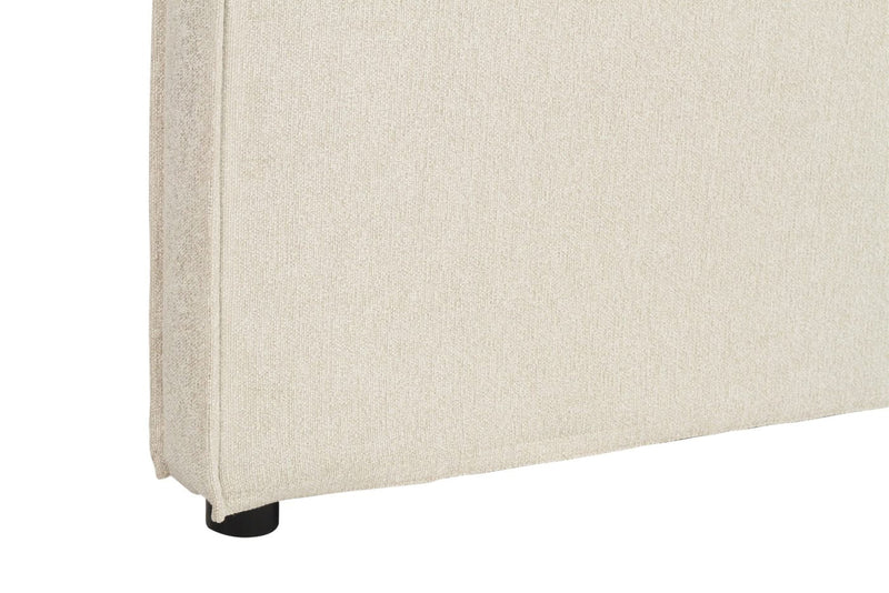Hudson Upholstered Bedhead – Off Whitley