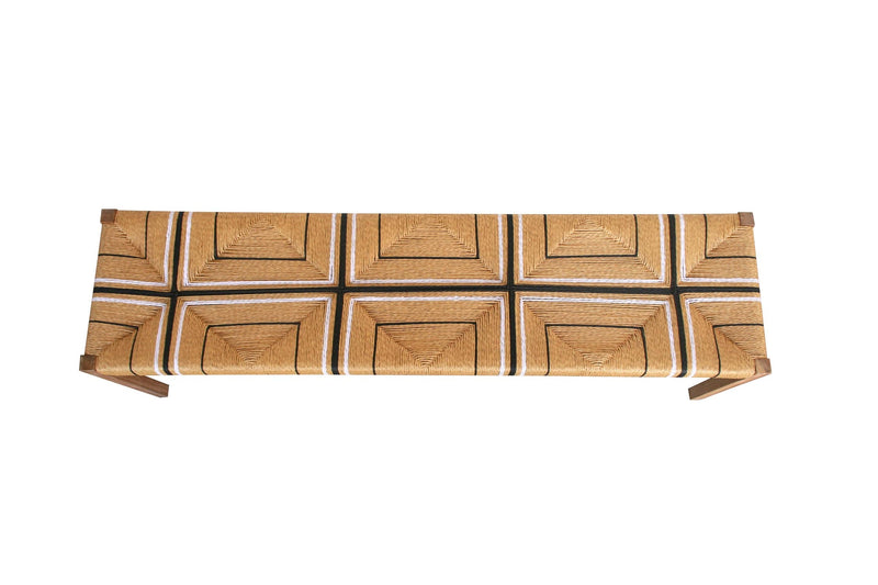 Sienna Woven Bench Seat