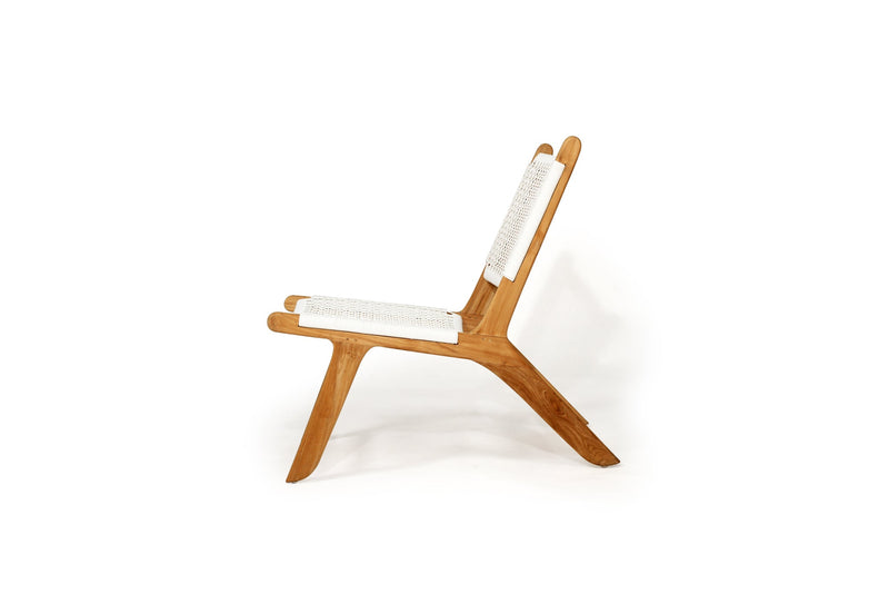 Zane Accent Chair – White