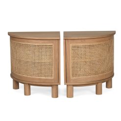 Indigo Bedside Tables – Left and Right Pair