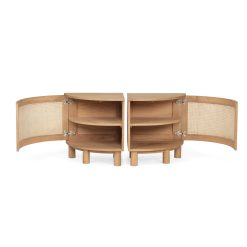 Indigo Bedside Tables – Left and Right Pair