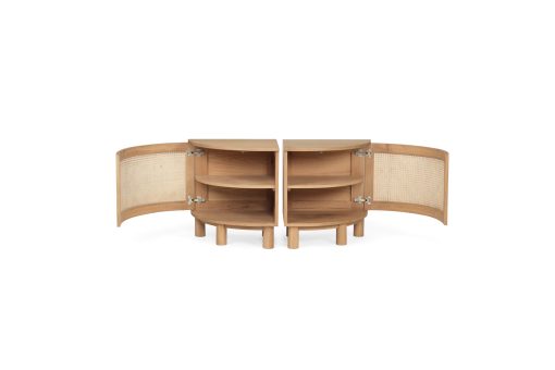 Indigo Bedside Tables – Left and Right Pair