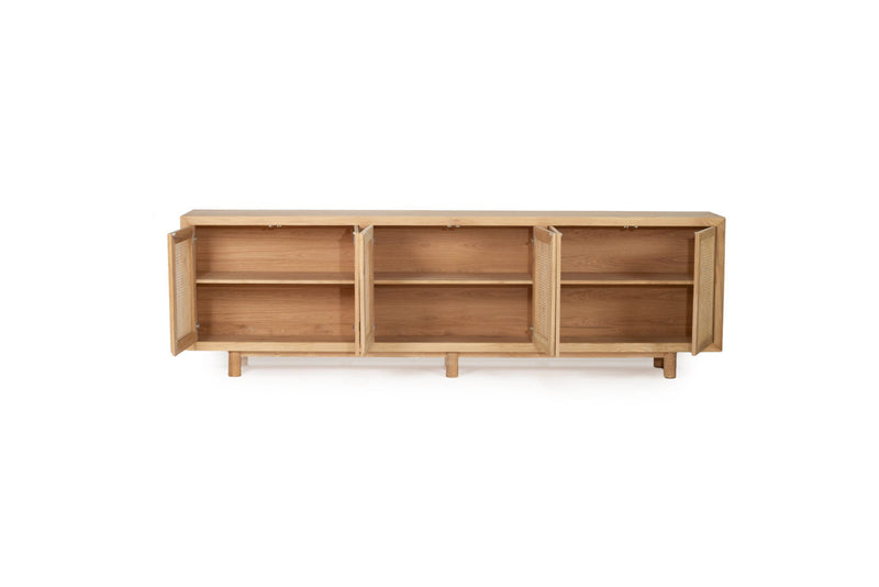 Indigo Six Door Sideboard