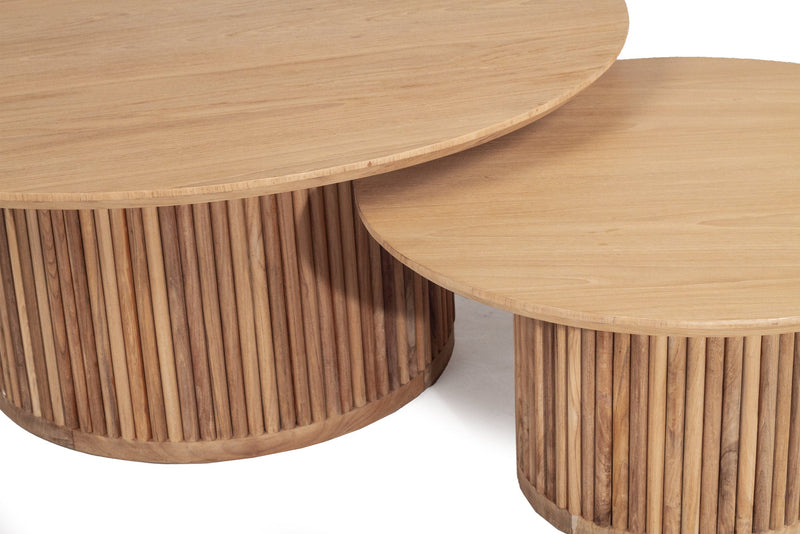 Jasper Coffee Table – Natural – 70cm