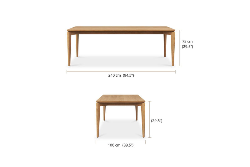 Judson Dining Table – 2.4m