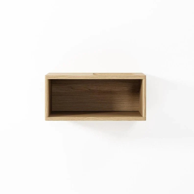 Circa Floating Cabinet Module 1  - White Oak