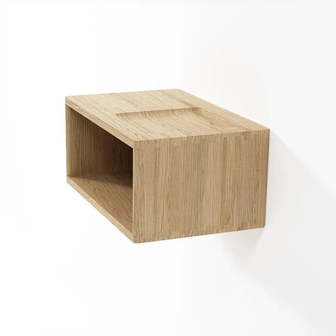 Circa Floating Cabinet Module 1  - White Oak