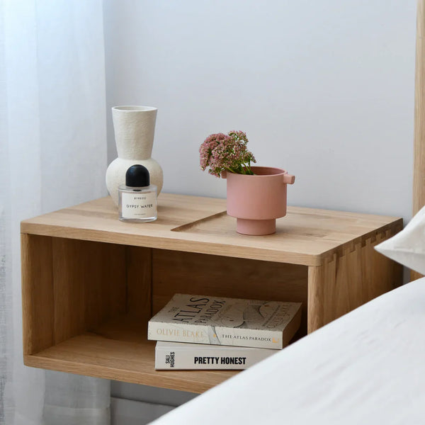 Circa Floating Cabinet Module 1  - White Oak