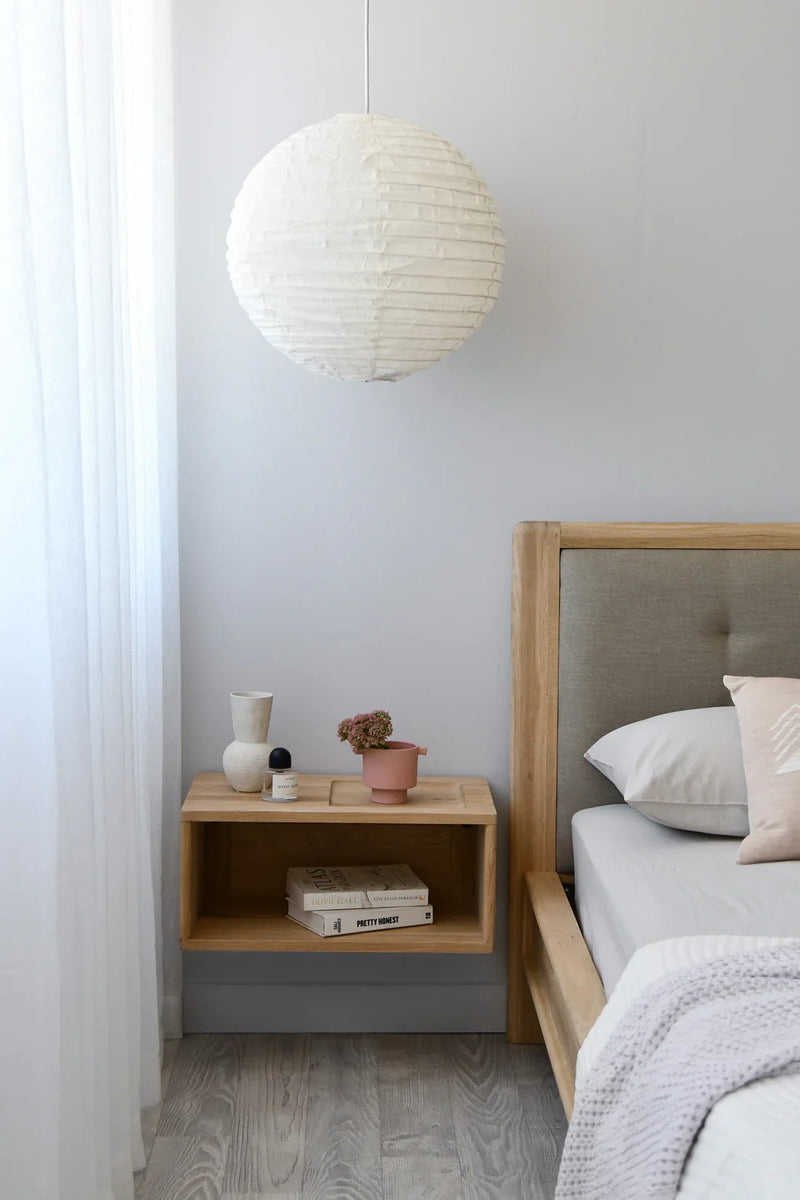 Circa Floating Cabinet Module 1  - White Oak