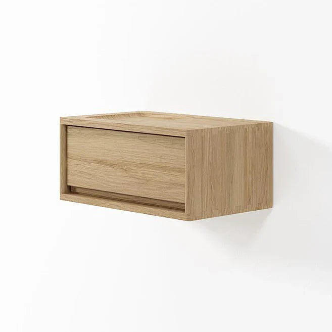 Circa Floating Cabinet  Module 2 - White Oak