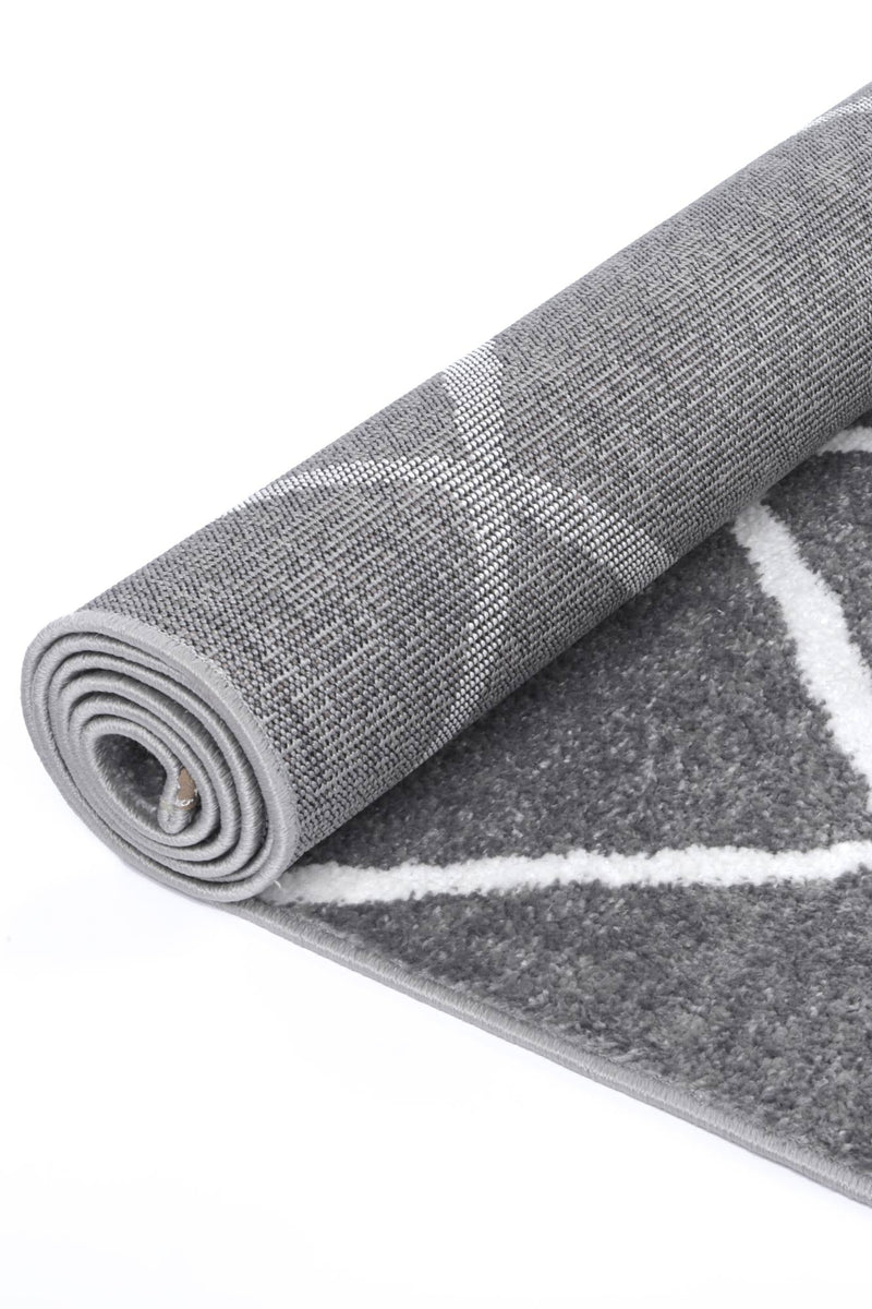 Windjana Diamond Grey Rug
