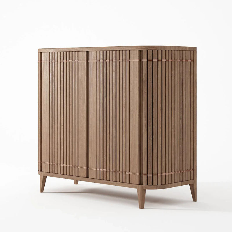 Koppar Shoe rack Cabinet With 8 Fixed Shelves