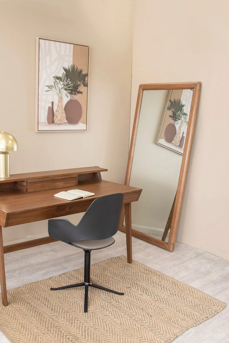 Vintage Floor Mirror 180cm - FSC Recycled Teak