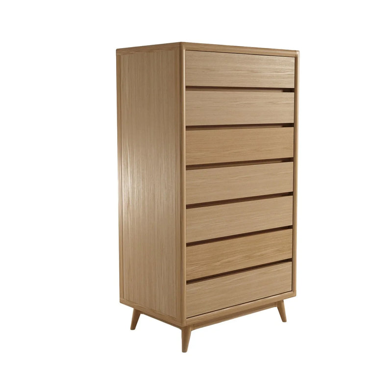 Vintage Tallboy 70 cm - Oak /Teak