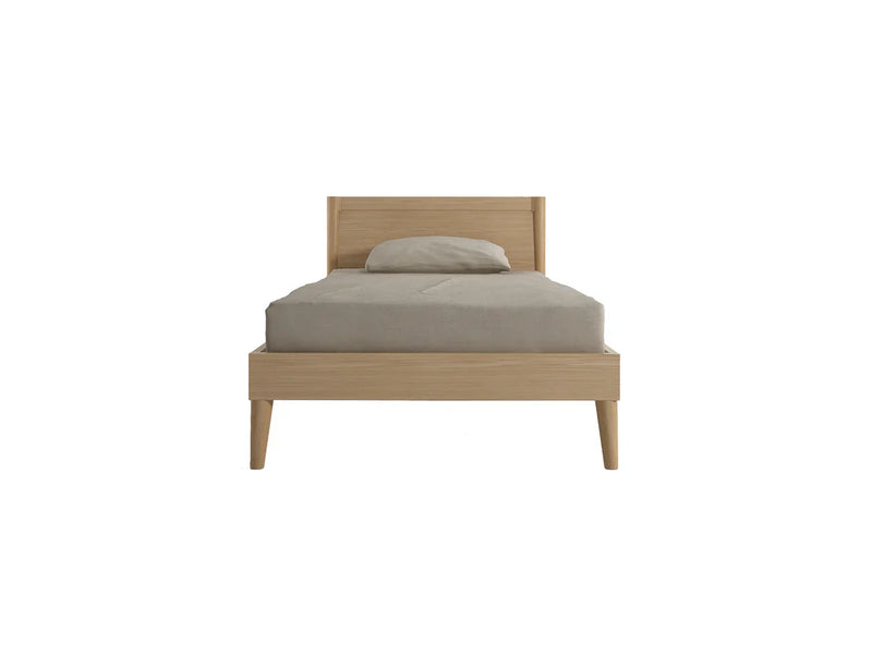 Vintage King Single Bed 213 cm - White Oak