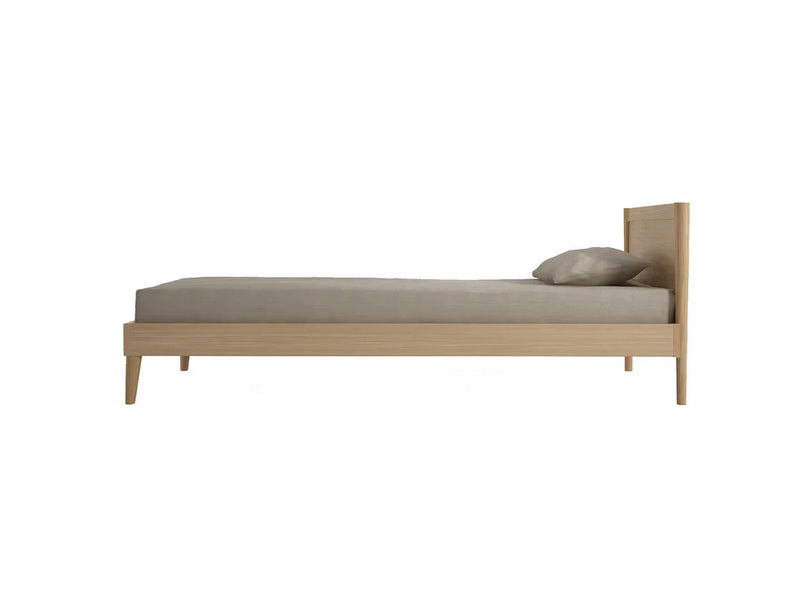 Vintage King Single Bed 213 cm - White Oak