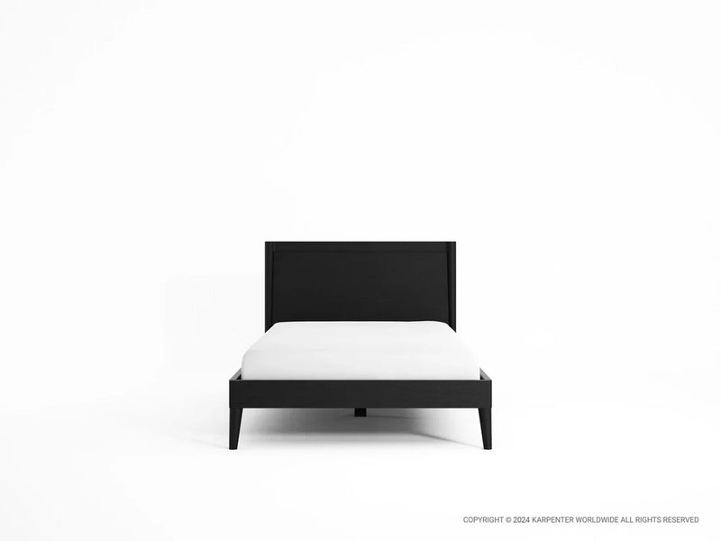 Vintage King Single Bed 213 cm - Black