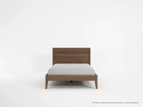 Vintage King Single Bed 213 cm - Teak