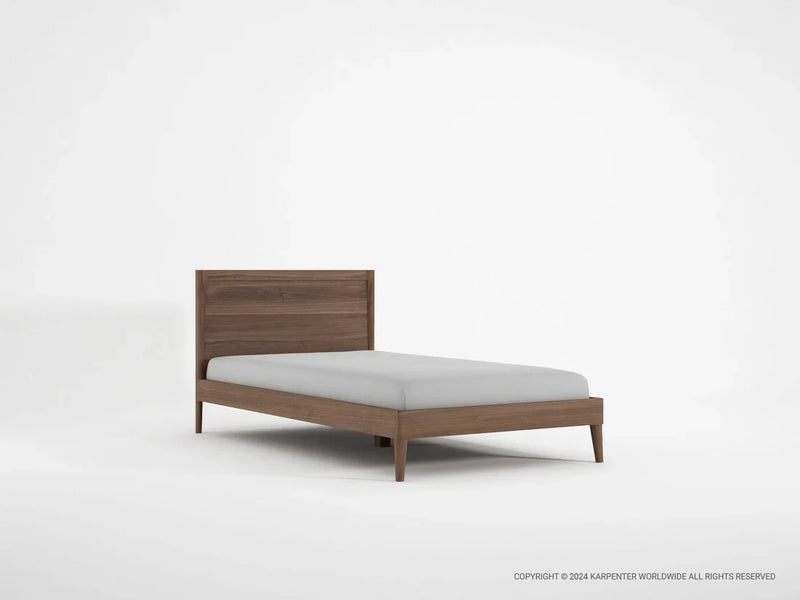 Vintage King Single Bed 213 cm - Teak