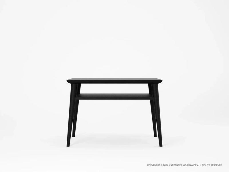 Vintage Wide Open Bedside Table - 65cm