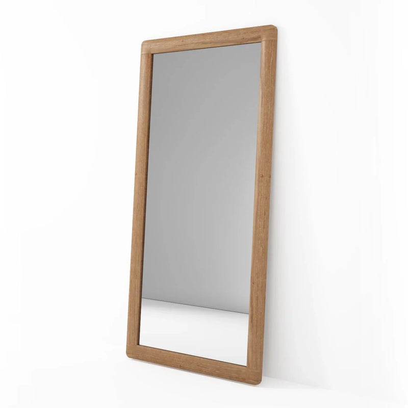 Vintage Floor Mirror 180cm - FSC Recycled Teak