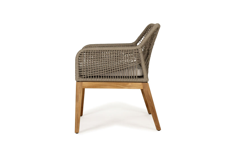 Keaton Largo Outpost Dining Chair - Light Grey