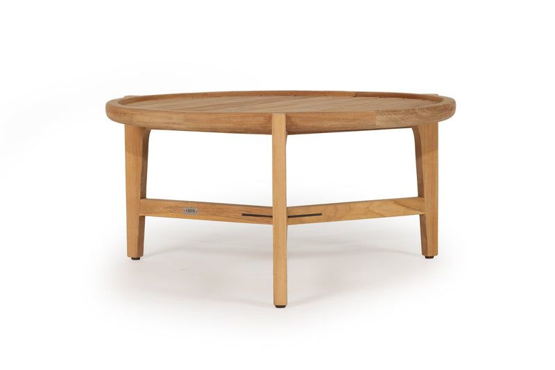 Kingston Outpost Round Coffee Table - Natural - 80cm