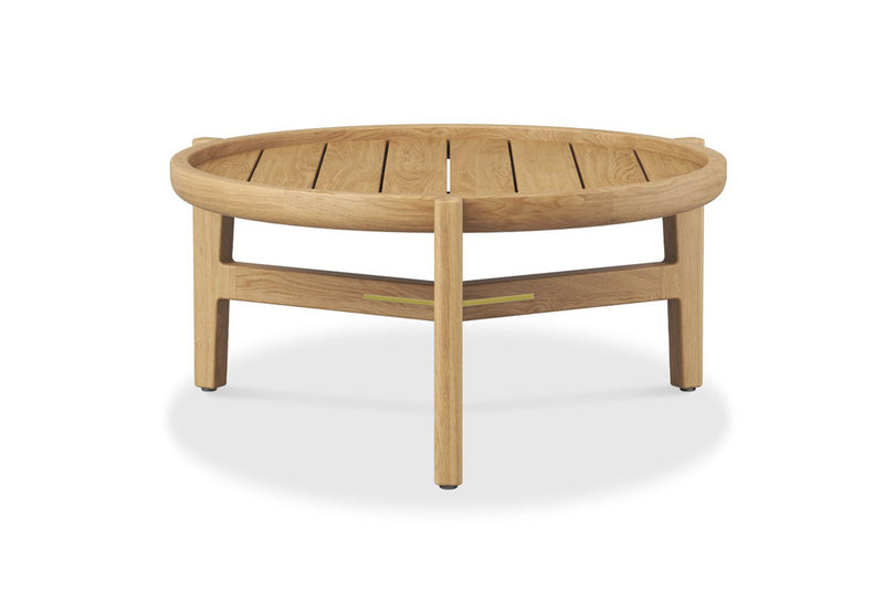 Kingston Outpost Round Coffee Table – Low – 60cm