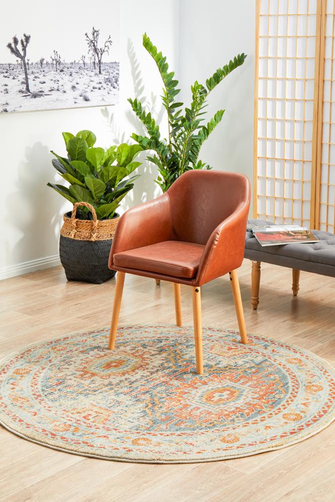 Legacy Blue Round Rug
