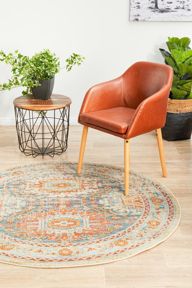 Legacy Blue Round Rug