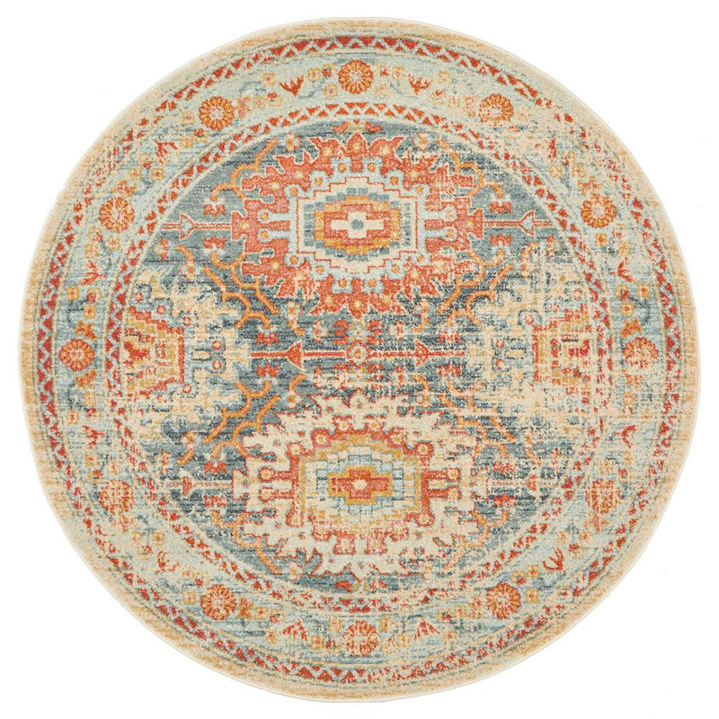 Legacy Blue Round Rug